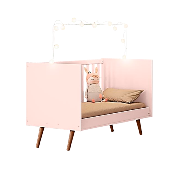 Berço Mini Cama Qmovi Encanto Retrô 2x1