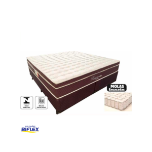 Colchão + Base Box Biflex Passione