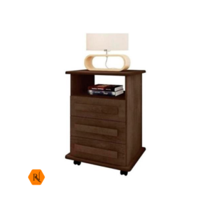 Mesa de Cabeceira RV Turim C/Rodas