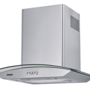 COIFA VIDRO CURVO PAREDE 90CM 127V-Ref: CAP90ARANA