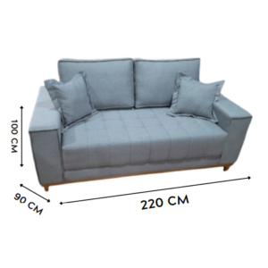 SOFÁ LIVING TURIM TAM-180CM OU 220CM