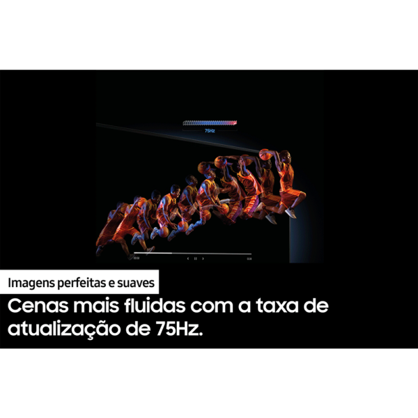 Monitor Gamer Samsung 24" FHD, 75Hz, HDMI, VGA, Freesync, F24T350FHL Preto GO - 266118 - Image 3