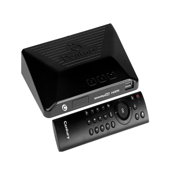Receptor Digital Century MidiaBox B5 HDTV, Bivolt Preto DF - 257033 - Image 2