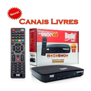Receptor Digital BedinSat Full HD SAT HD Regional, BS9900S Bivolt DF - 257036