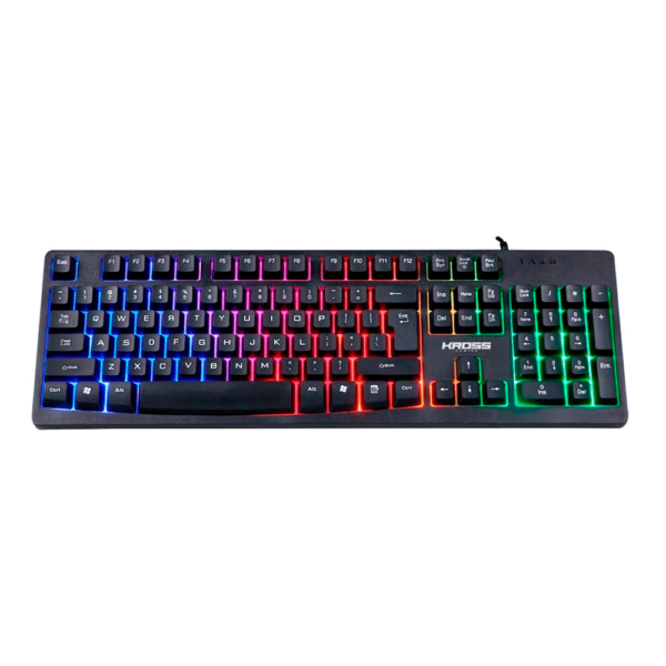 Teclado Gamer Kross com Fio, Membrana Njord USB, LED - KE-KG105 Preto GO - 582500 - Image 2