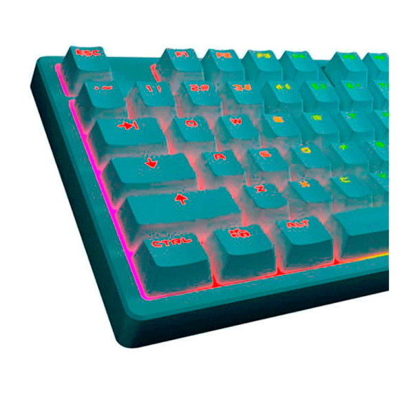 Teclado Gamer Kross Mecânico, Anti Ghosting, Swith Azul Outemu KE-KG130 Branco GO - 582570 - Image 2