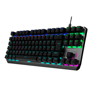 Teclado Gamer Kross Mecânico, Randgrid TKL Rainbow Switch Azul, KE-KG125 Cinza GO - 582571