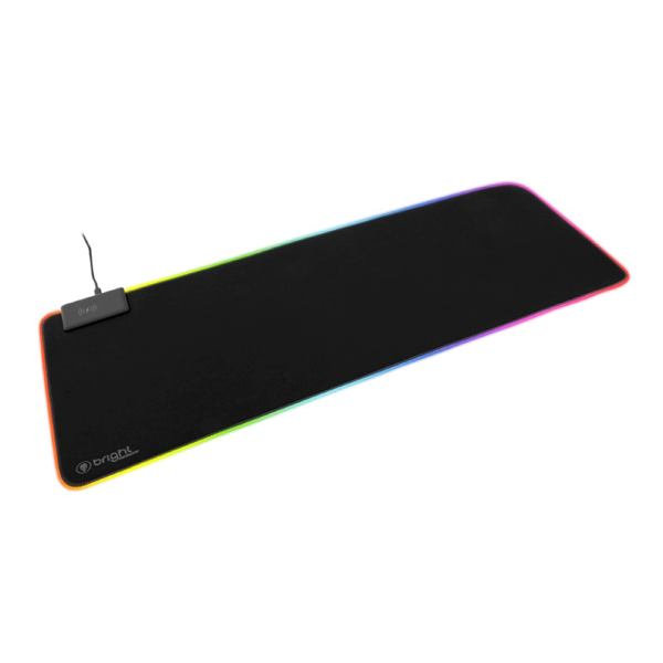 Mouse Pad Gamer Bright Led Carregador Indução MP001 Preto GO - 582593 - Image 3