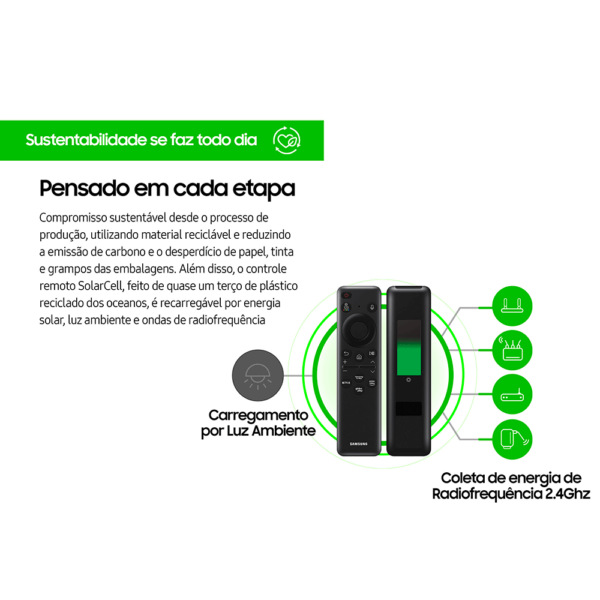 Samsung Smart TV 65" Neo QLED 4K 65QN85C, Mini LED, Processador com IA Preto Titan GO - 67524 - Image 11