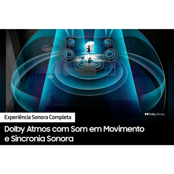 Samsung Smart TV 65" Neo QLED 4K 65QN85C, Mini LED, Processador com IA Preto Titan GO - 67524 - Image 7