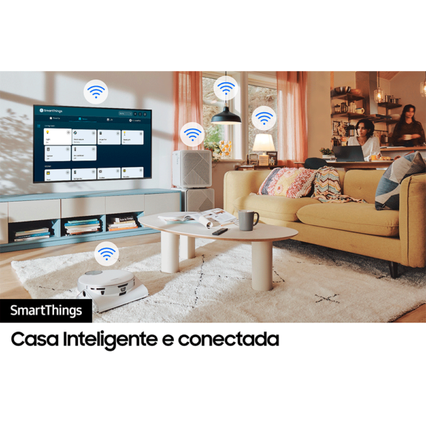 Samsung Smart TV 65" Neo QLED 4K 65QN85C, Mini LED, Processador com IA Preto Titan GO - 67524 - Image 4