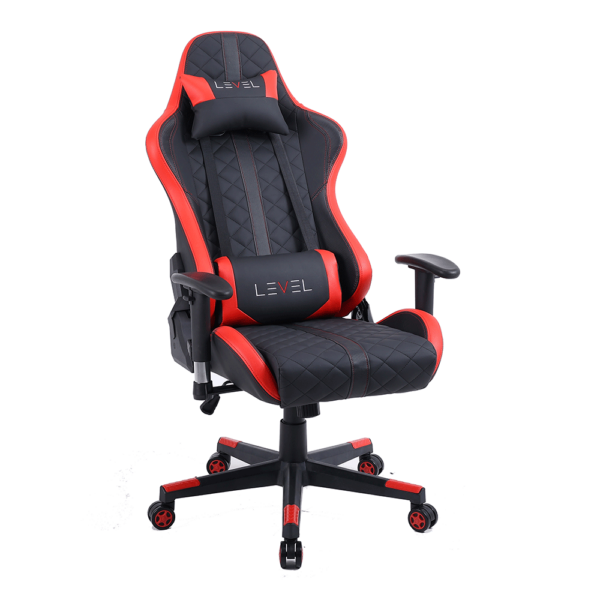 Cadeira Gamer Level LV-C03BI Preto/Vermelho GO - 15025 - Image 3