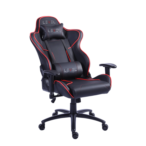 Cadeira Gamer Level LV-C04BI-RED Preto/Vermelho GO - 15026 - Image 3