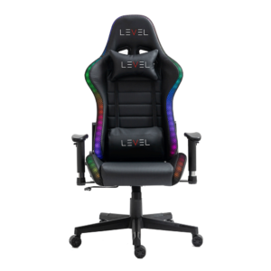 Cadeira Gamer Level com Iluminação RGB LV-C06BN-RGB Preto GO - 15028