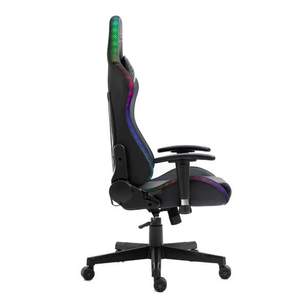 Cadeira Gamer Level com Iluminação RGB LV-C06BN-RGB Preto GO - 15028 - Image 5