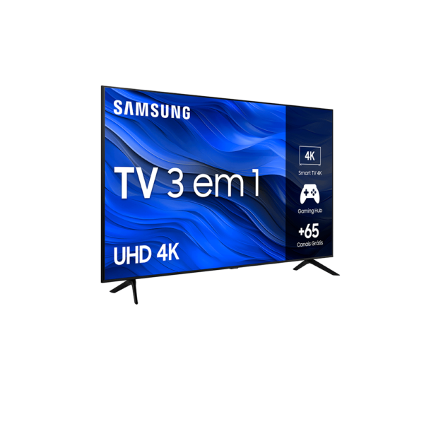 Samsung Smart TV 43" UHD 4K 43CU7700, Processador Crystal 4K, Gaming Hub Preto GO - 67533 - Image 13