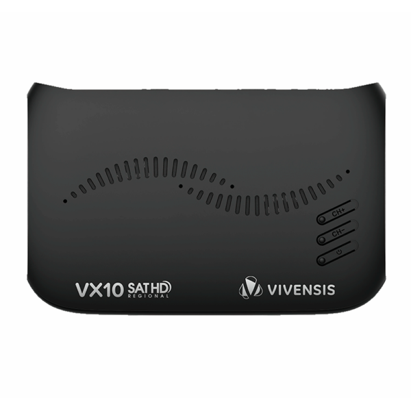 Receptor de TV Digital Vivensis, Full HD Smart via Satélite VX10, Preto Bivolt GO - 257041 - Image 3