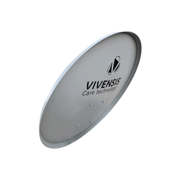 Antena Vivensis Parabólica 75 cm Banda KU e 5G Externa, Sem Receptor Cinza GO - 257043 - Image 2
