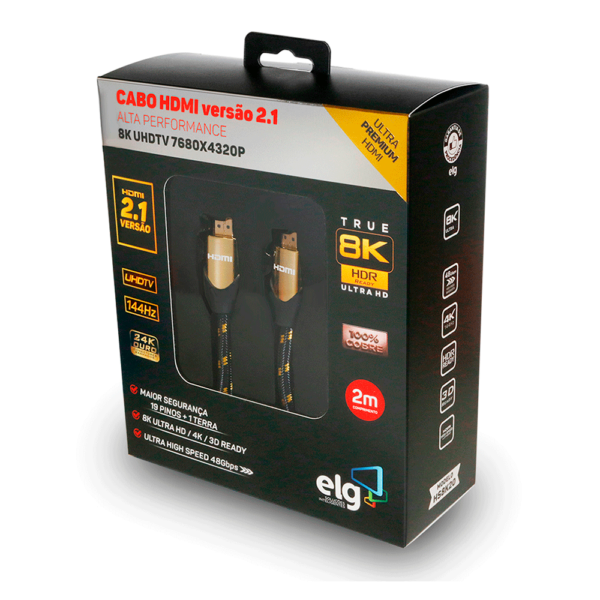 Cabo HDMI ELG HS8K20 8K 2 metros GO - 255852 - Image 2