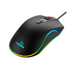 Mouse Gamer C/Fio Kross Gungnir, USB, 4800 DPI - KE-MG125 Preto GO - 582714