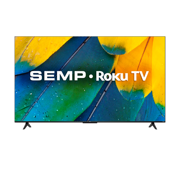 Smart TV LED 55" 4K UHD SEMP 55RK8600, Roku TV com Wi-Fi Dual Dand Preto GO - 67564 - Image 8
