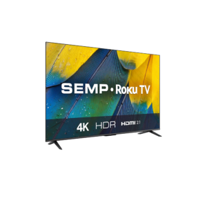 Smart TV LED 55" 4K UHD SEMP 55RK8600, Roku TV com Wi-Fi Dual Dand Preto GO - 67564