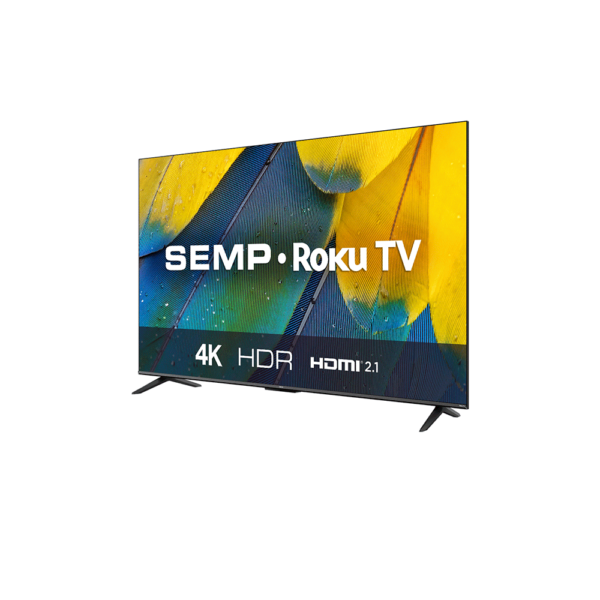 Smart TV LED 55" 4K UHD SEMP 55RK8600, Roku TV com Wi-Fi Dual Dand Preto GO - 67564 - Image 6