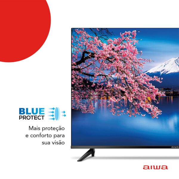 Smart TV Aiwa 43", Android, Full HD, Borda Ultrafina, Dolby Áudio, AWS-TV-43-BL-02-A Preto GO - 67505 - Image 8