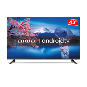 Smart TV Aiwa 43", Android, Full HD, Borda Ultrafina, Dolby Áudio, AWS-TV-43-BL-02-A Preto GO - 67505