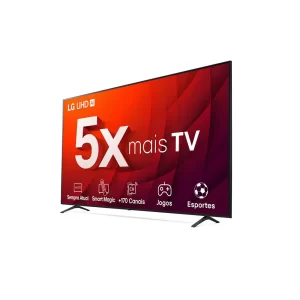 Smart TV 75" 4K LG UHD ThinQ AI 75UR8750PSA, HDR, Bluetooth, 3 HDMI, Bivolt Ashed Blue GO - 67538