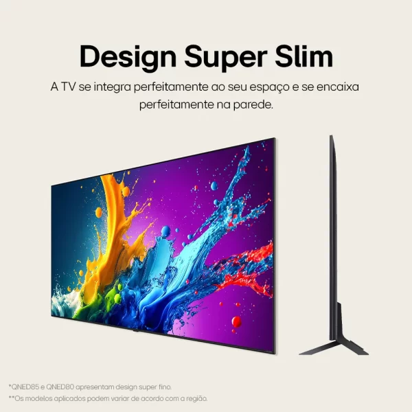 Smart TV 4K 65" LG QNED 65QNED80T Ashed Blue GO - 67592 - Image 2
