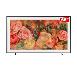 Samsung Smart TV 65 " QLED 4K The Frame 65LS03D, Dolby Atmos, Controle SolarCell Preto GO - 67593
