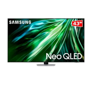 Samsung AI Gaming TV 43" Neo QLED 4K, Processador com AI, Upscaling 4K, Mini LED, AI Auto Game Mode Dark Titan GO - 67579