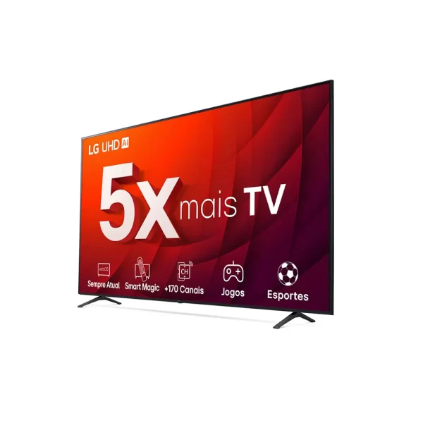 Smart TV 86" 4K LG UHD ThinQ AI 86UR8750PSA, Alexa, Google Assistente, Airplay2 Ashed Blue GO - 67550 - Image 7