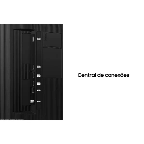 Samsung Smart TV 43" UHD 4K 43DU7700, Processador Crystal 4K, Gaming Hub, AI Energy Mode, Alexa built in Preto GO - 67586 - Image 2