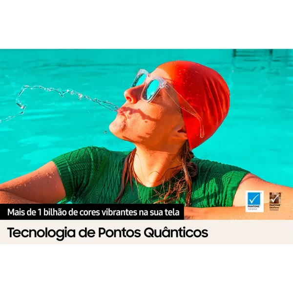 Samsung Smart TV 65" QLED 4K 65Q60D, 60hz, Processador Quantum Lite 4K, Design AirSlim, Alexa built in, QN65Q60DAGXZD Preto GO - 67571 - Image 10