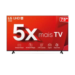 Smart TV 75" 4K LG UHD 75UT8050 Ashed Blue GO - 67599