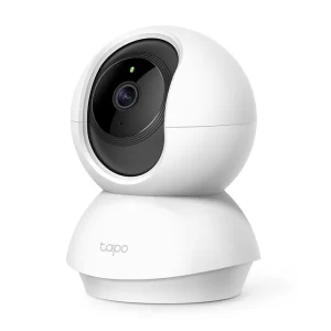 Câmera de Segurança TP-LINK InternaTapo TC70-BR Wi-Fi, 1080p FHD, 512GB, visão 360° Visão Noturna Branca GO - 282186