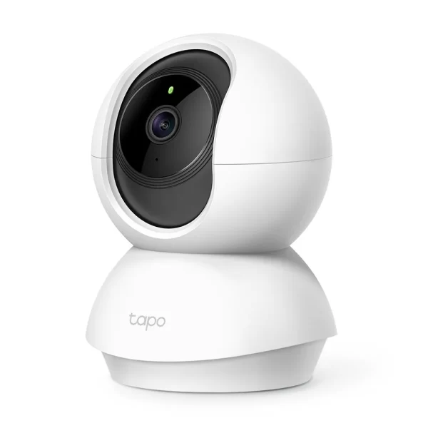 Câmera de Segurança TP-LINK InternaTapo TC70-BR Wi-Fi, 1080p FHD, 512GB, visão 360° Visão Noturna Branca GO - 282186