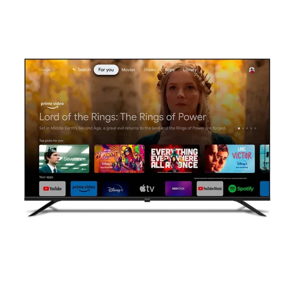 Smart TV Philips 55" LED 4K UHD 55PUG7019, Google TV, Wi-Fi Integrado, Bluetooth Preto GO - 67606 - Image 8