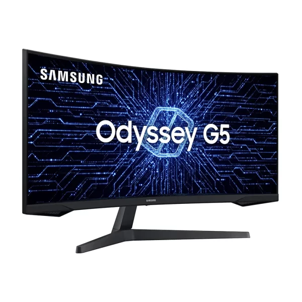 Monitor Gamer Curvo Samsung Odyssey 34" Ultra WQHD, 165Hz, 1ms, série G5, LC34G55TWWLMZD Preto GO - 266185 - Image 10