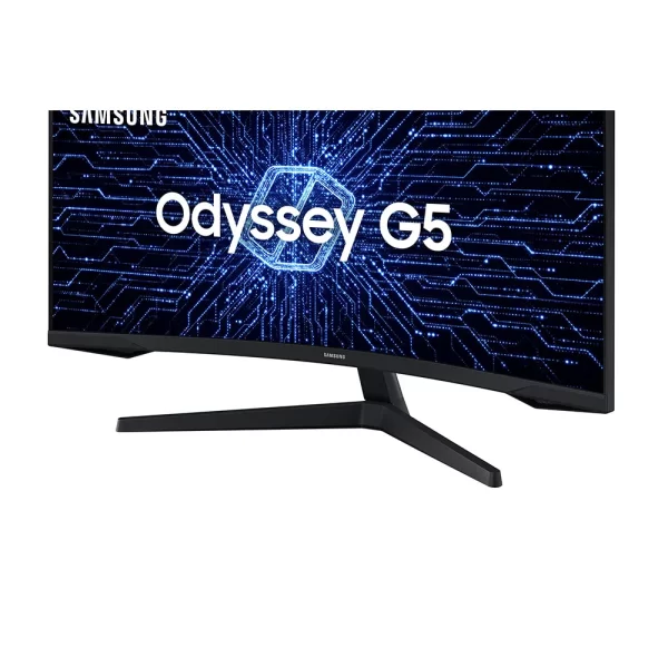 Monitor Gamer Curvo Samsung Odyssey 34" Ultra WQHD, 165Hz, 1ms, série G5, LC34G55TWWLMZD Preto GO - 266185 - Image 3