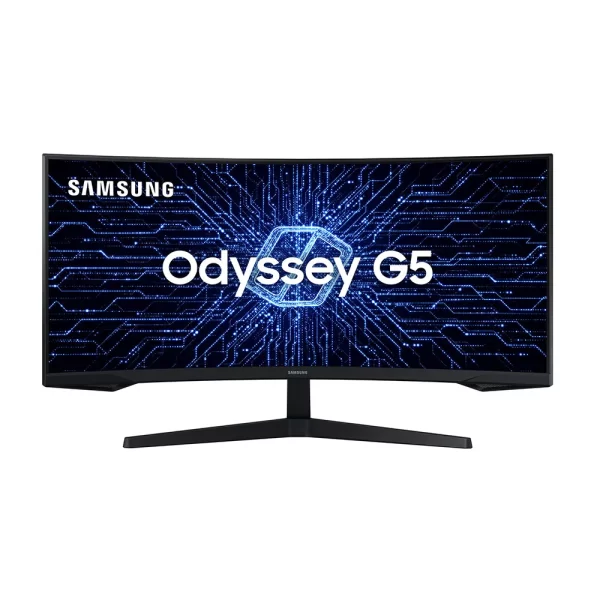 Monitor Gamer Curvo Samsung Odyssey 34" Ultra WQHD, 165Hz, 1ms, série G5, LC34G55TWWLMZD Preto GO - 266185 - Image 13