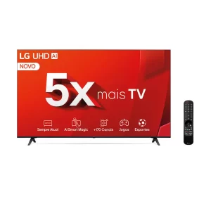 Smart TV 4K 65" LG UHD 65UT8050 Rocky Black GO - 67610