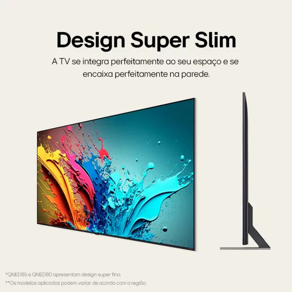 Smart TV 4K 75" LG QNED 75QNED85T Rocky Black GO - 67611 - Image 9