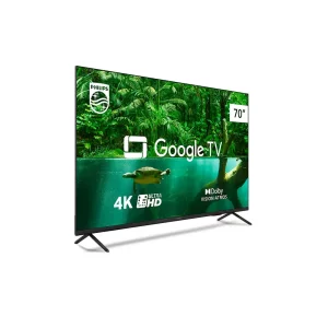 Smart TV Philips 70" DLED 4K UHD 70PUG7408/78, Google TV, Sem Bordas Preto GO - 67607