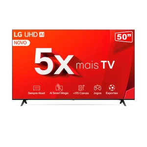 Smart TV 4K 50" LG UHD 50UT8050 Rocky Black GO - 67608