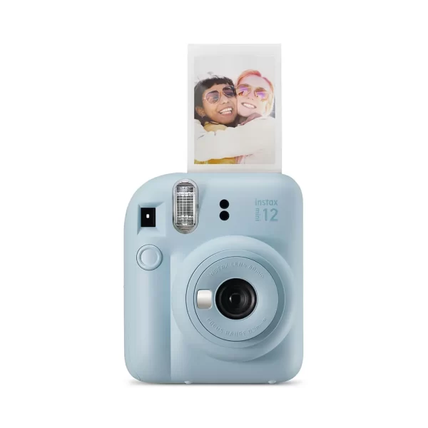 Kit Câmera Instax Mini 12 com pack 10 fotos Spray Art e Bolsa Azul GO - 227243 - Image 4