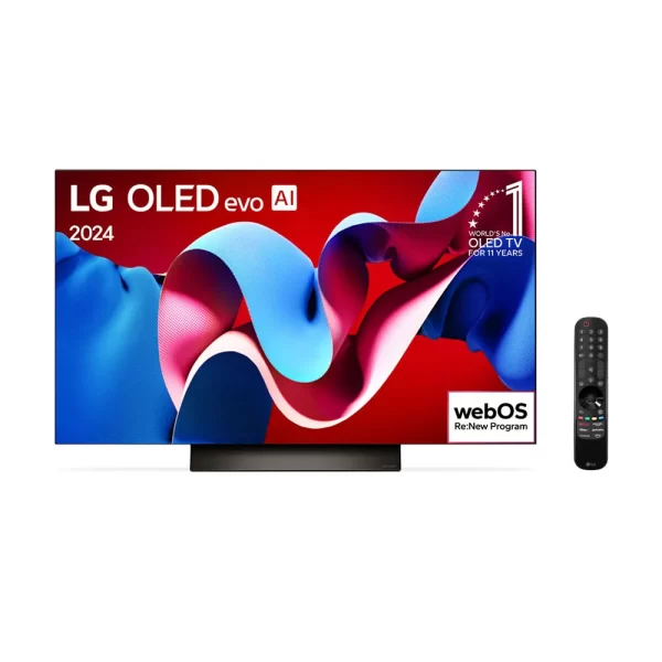 Smart TV 65" 4K LG OLED65C4PSA Evo, 120Hz, G-Sync, FreeSync, ThinQ AI, Alexa, Google, Design Ultra Slim Dolby Preta GO - 67618 - Image 12