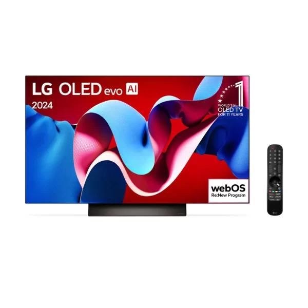 Smart TV 55" 4K LG OLED55C4PSA Evo, 120Hz, G-Sync, FreeSync, ThinQ AI, Alexa, Google, Design Ultra Slim Dolby Preta GO - 67619 - Image 11